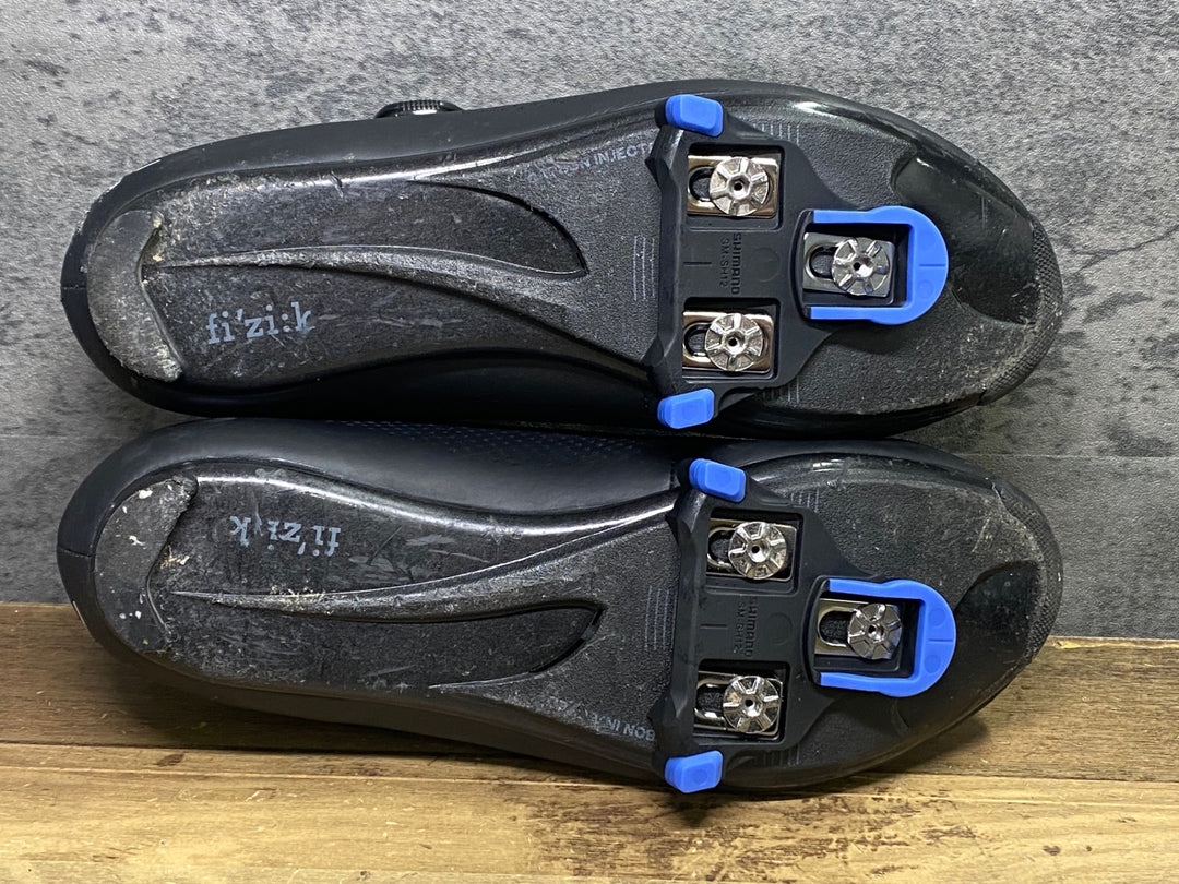JK660 フィジーク fizik R4 ROAD SHOES ビンディングシューズ 黒 EU40.5 ※かかと部擦れあり