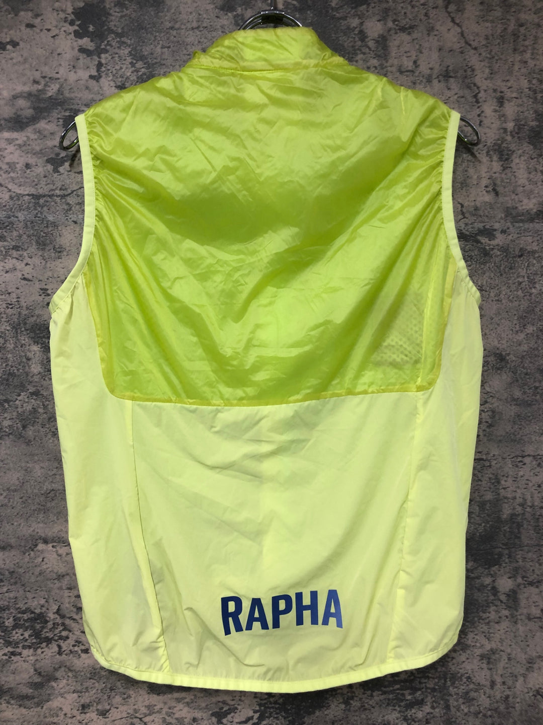 JF372 ラファ Rapha PRO TEAM INSULATED GILET サイクルベスト ジレ 黄緑 M