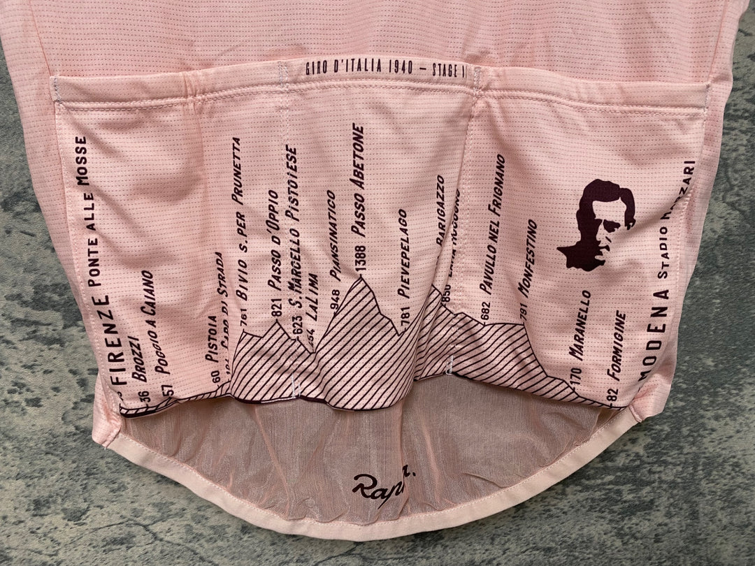 JV232 ラファ Rapha COPPI FLYWEIGHT JERSEY 半袖 サイクルジャージ ピンク S