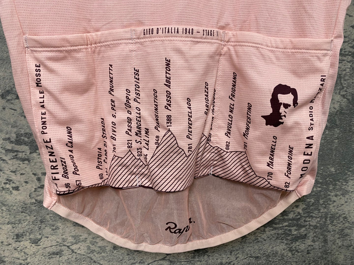 JV232 ラファ Rapha COPPI FLYWEIGHT JERSEY 半袖 サイクルジャージ ピンク S