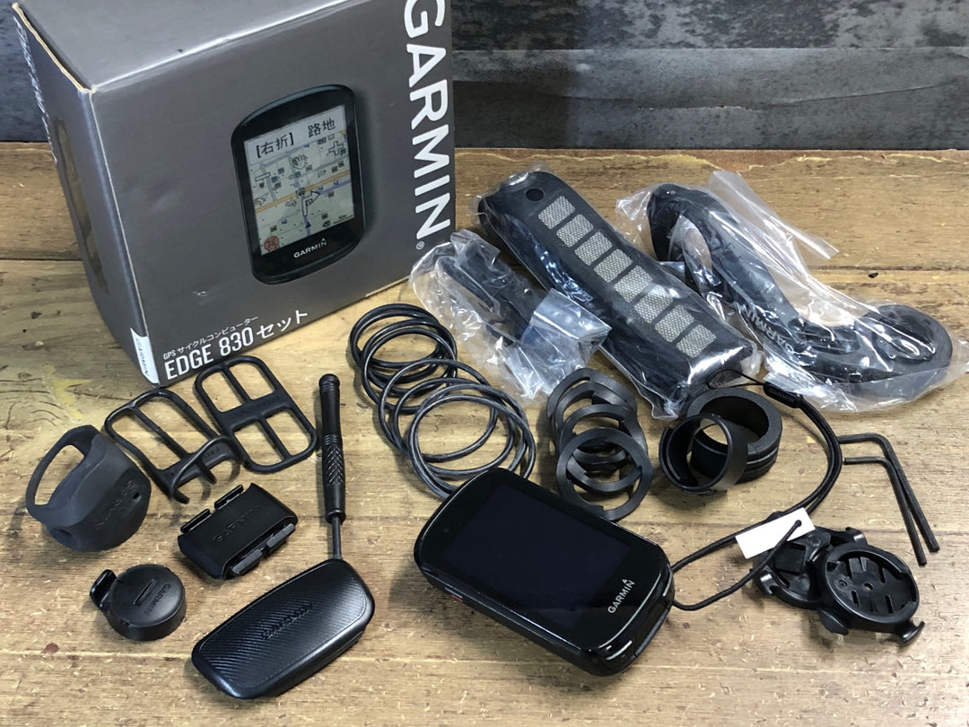 KM025 ガーミン GARMIN EDGE 830 サイクルコンピューター スピード ケイデンス ハートレート センサー付属