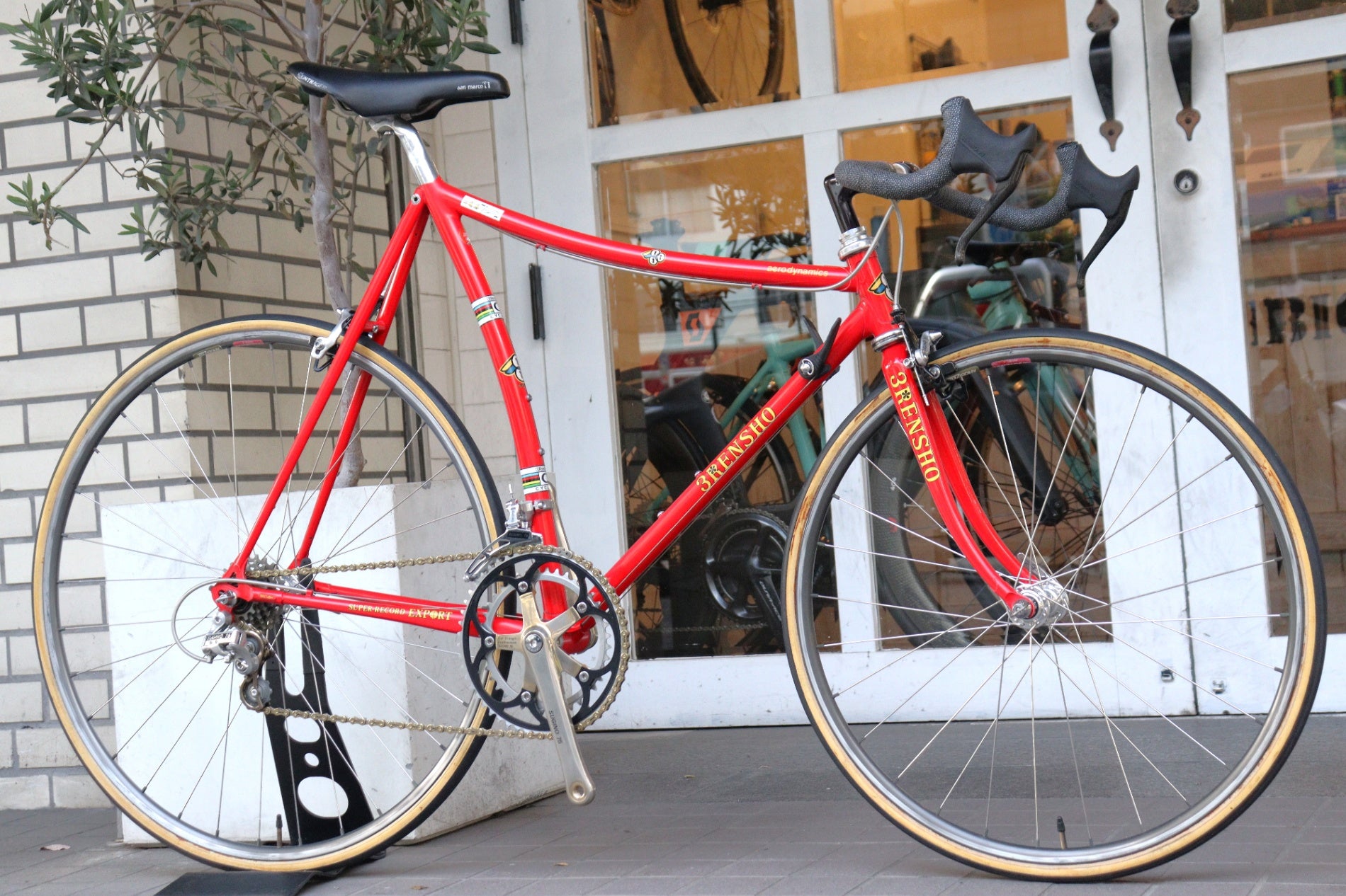 3rensho 三連勝　ロードバイク 3連勝 3RENSHO パシュート 1980年頃 スギノ 75 MIX 6S クロモリ ロード