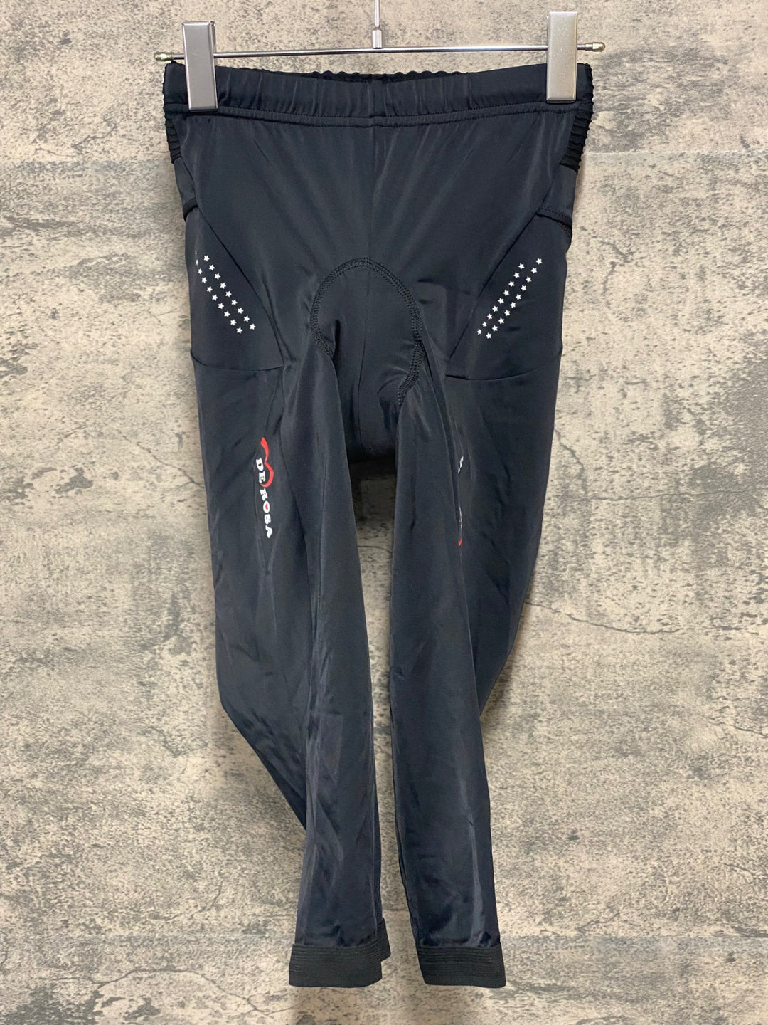 JI656 サンティーニ Santini レーサーパンツ 黒 S DE ROSA