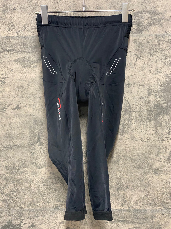 JI656 サンティーニ Santini レーサーパンツ 黒 S DE ROSA