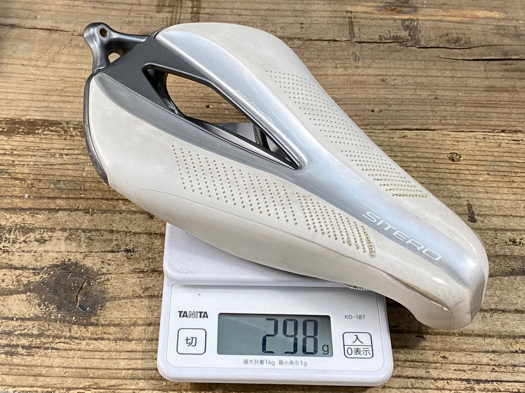 JU434 スペシャライズド SPECIALIZED BG SITERO HOLLOW TI レール サドル 白 145mm