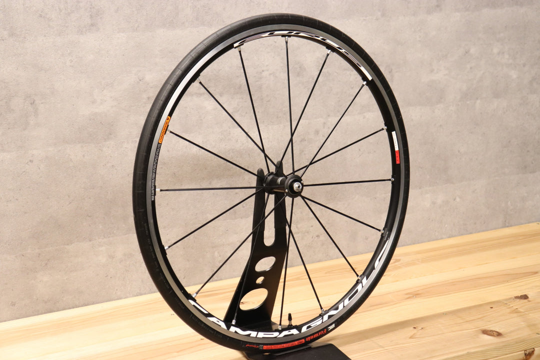 カンパニョーロ CAMPAGNOLO ユーラス EURUS 2WAY-FIT アルミ チューブレス ホイール 15C フロントのみ 【さいたま浦和店】