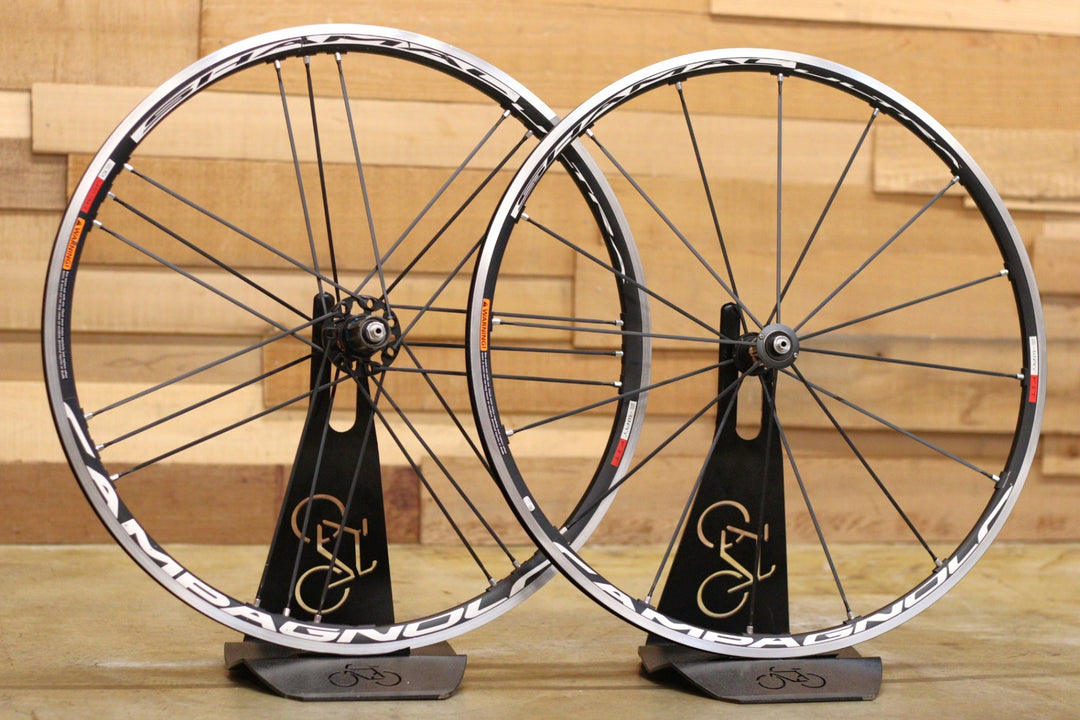 訳あり カンパニョーロ Campagnolo シャマルウルトラ SHAMAL ULTRA 2-WAY FIT アルミ クリンチャー チューブレス ホイールセット シマノ12/11S 15C 【立川店】