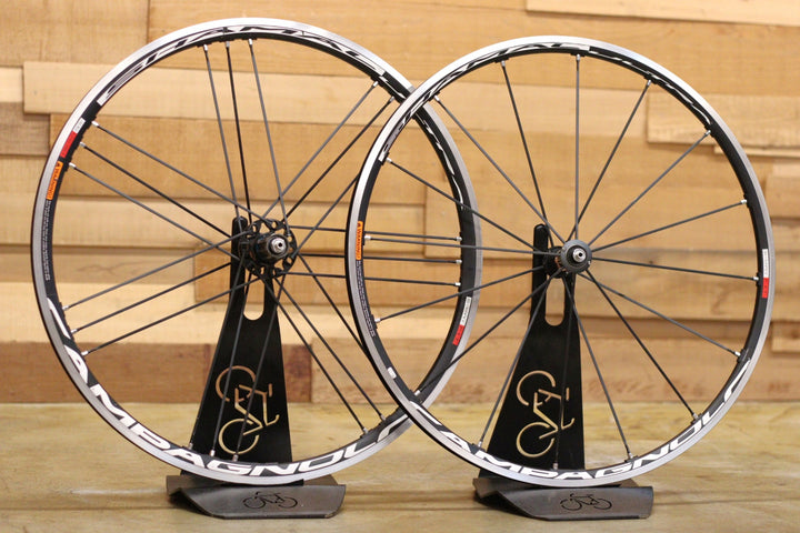 訳あり カンパニョーロ Campagnolo シャマルウルトラ SHAMAL ULTRA 2-WAY FIT アルミ クリンチャー チューブレス ホイールセット シマノ12/11S 15C 【立川店】