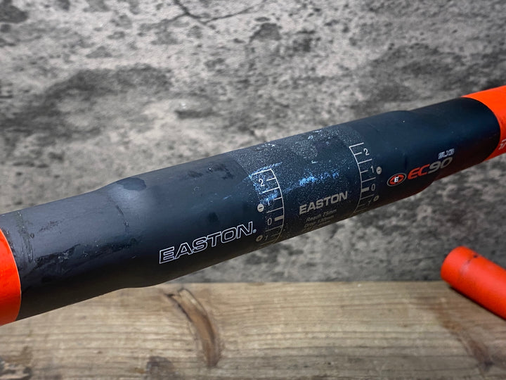 JK650 イーストン EASTON EC90 SLX3 カーボン ドロップハンドル 赤黒 Φ31.8 C-Cエンド400mm