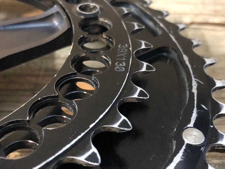 JS253 ROTOR 3D+ QRINGS アルミ クランク 172.5mm 50/39T 130BCD BB30