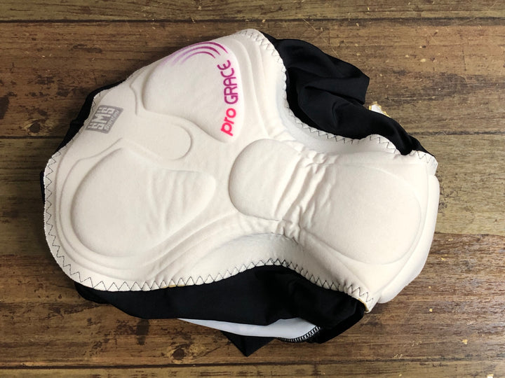 KK364 サンティーニ Santini レーサーパンツ 黒 M DE ROSA ※ほつれ