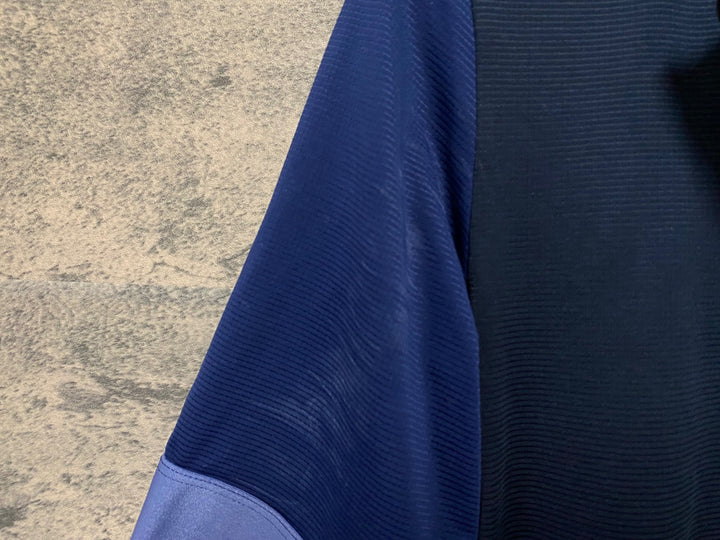 KC232 ラファ Rapha PRO TEAM TRAINING JERSEY 半袖 サイクルジャージ 紺 M ※ほつれあり,スレ大