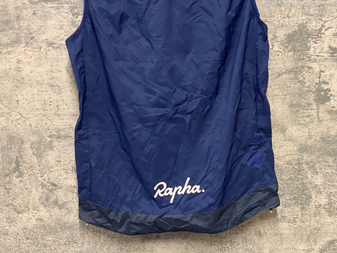 KH708 ラファ Rapha EXPLORE LIGHTWEIGHT GILET サイクルベスト ジレ 紺 S