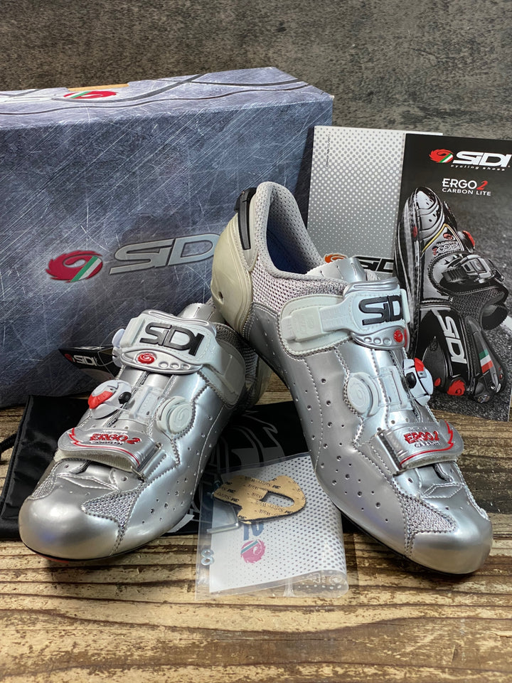 JR155 シディ SIDI SCARPE ERGO 2 C.L VERNICE ビンディングシューズ グレー EU45