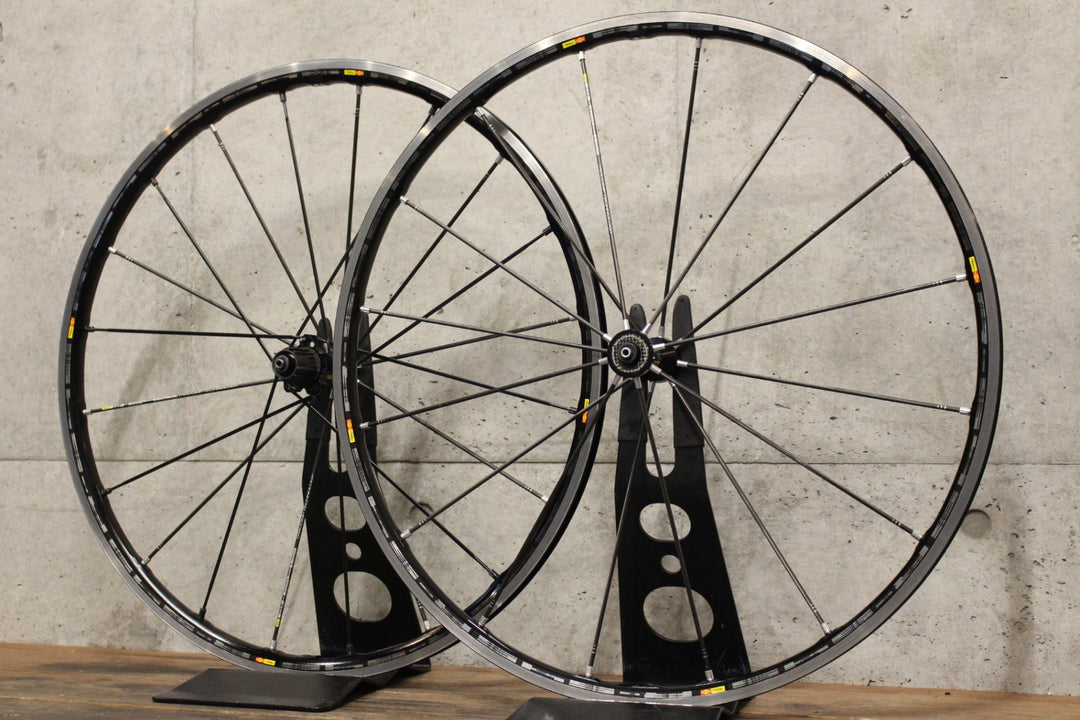 マビック MAVIC アールシス プレミアム R-SYS PREMIUM アルミ クリンチャー ホイールセット カンパ 12/11S ナローリム 15C 【福岡店】