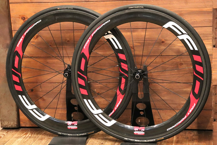 ファストフォワード FFWD F6R カーボン チューブラー ホイールセット シマノ11S/12S 【東京南麻布店】