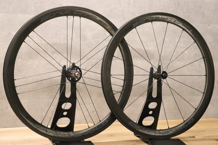 カンパニョーロ CAMPAGNOLO ボーラ BORA WTO 45 カーボン チューブレス ホイールセット カンパ11S/12S 【さいたま浦和店】