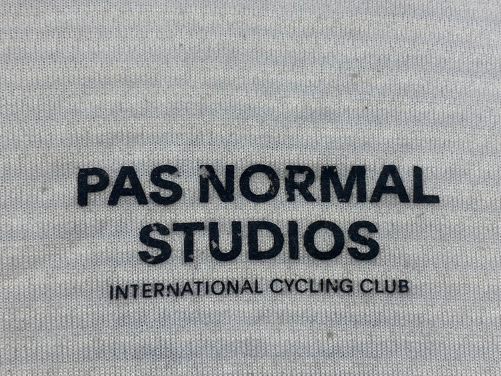 JV859 パスノーマルスタジオ PAS NORMAL STUDIO 長袖 ベースレイヤー 白 L 裏起毛 POLARTEC