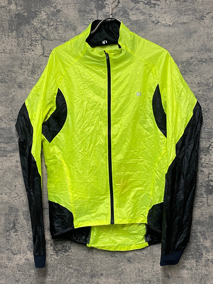 JW565 パールイズミ PEARL iZUMi 長袖 ウィンドブレーカー 黄 L