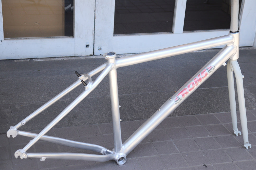 未使用 ロンズ バイクス RON'S BIKES ALUMINUS MAXIMUS 53サイズ アルミ グラベル ロードバイク フレームセット 【横浜店】