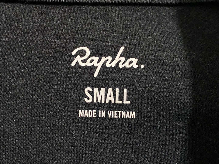 JS732 ラファ Rapha 長袖 サイクルジャージ S 黒