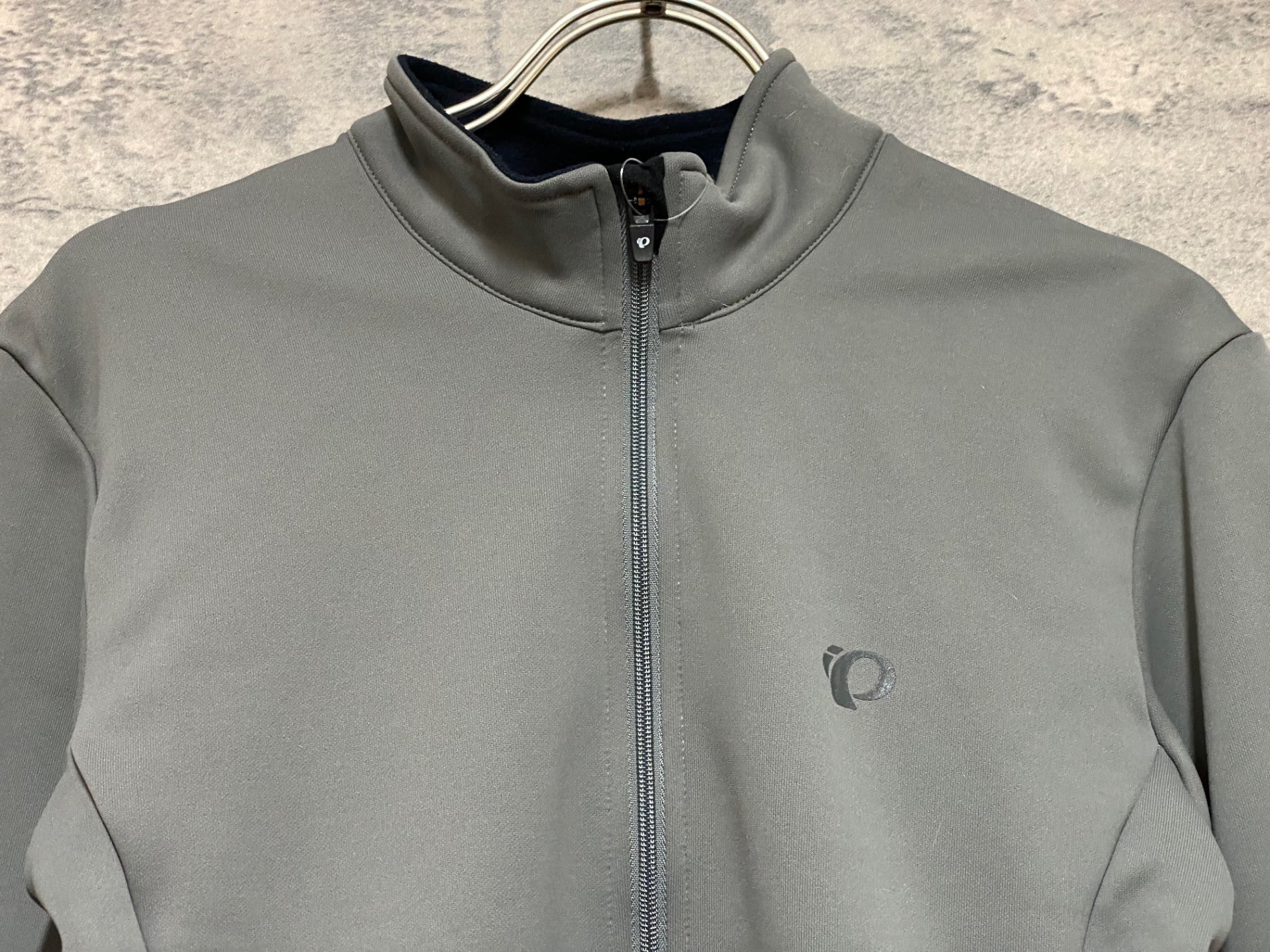 JR981 パールイズミ PEARL iZUMi 長袖 サイクルジャージ グレー XL 裏