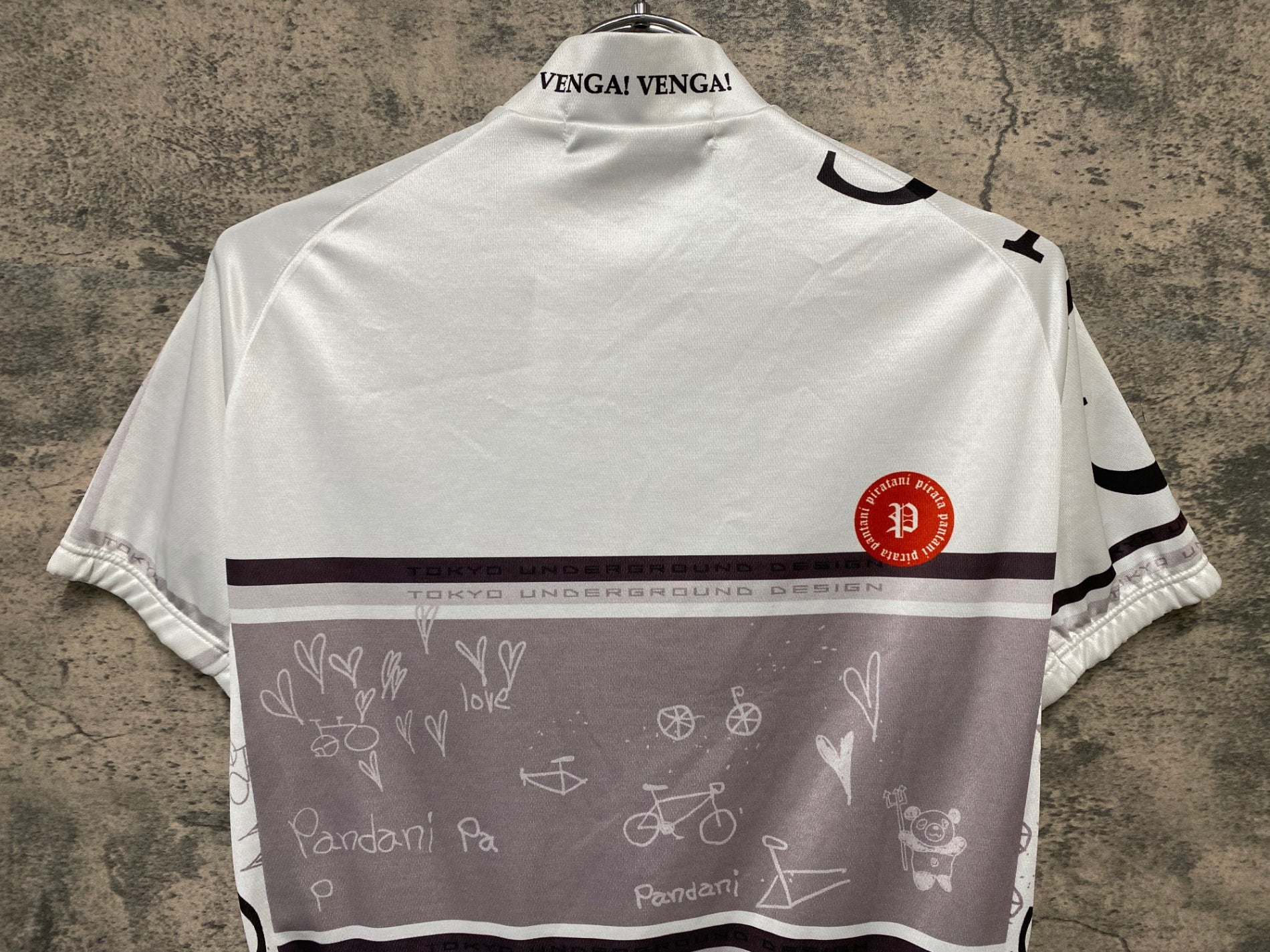 JT537 パンダーニ Pandani 半袖 サイクルジャージ 白 M – BICI AMORE