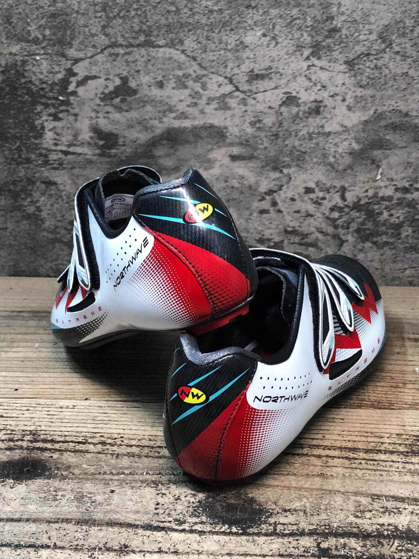 JR506 ノースウェーブ NORTHWAVE EXTREME ビンディングシューズ 黒赤白
