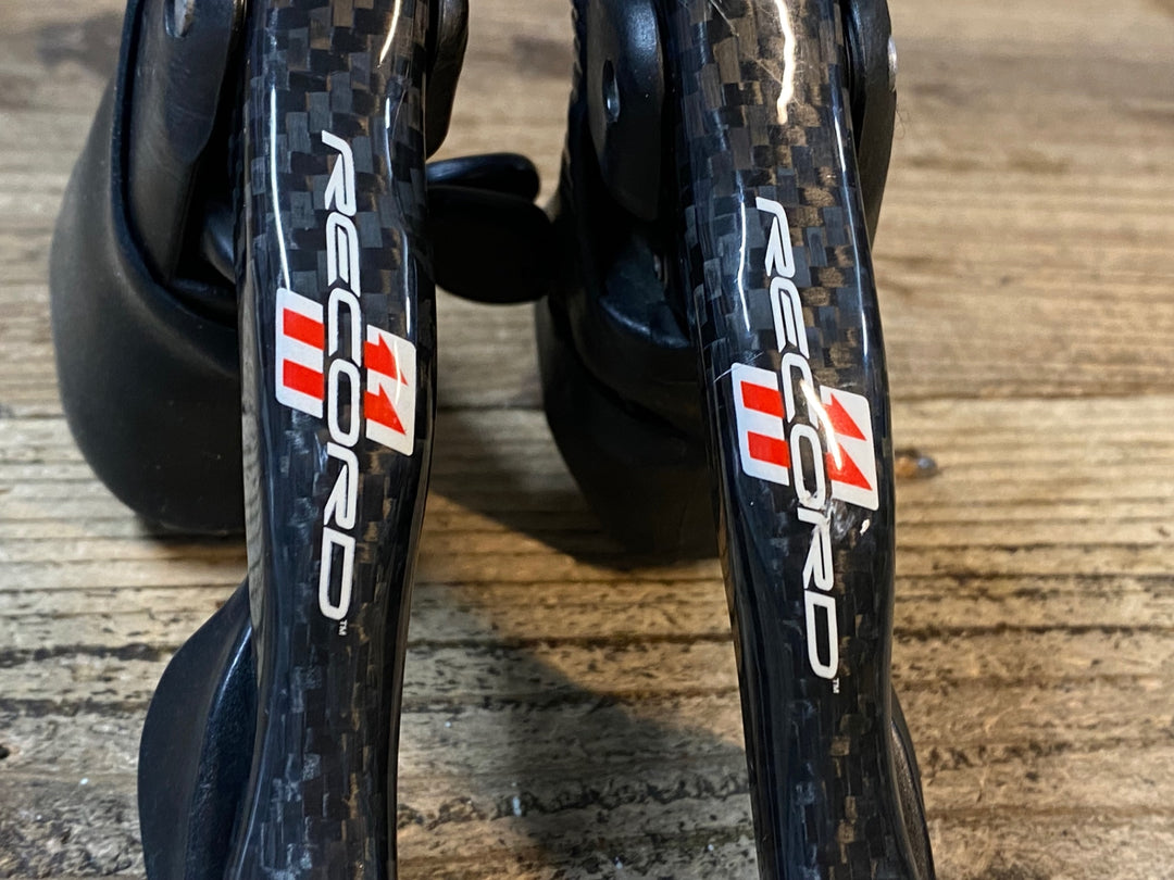 JO404 カンパニョーロ campagnolo RECORD エルゴレバー  2x11S バンド社外品