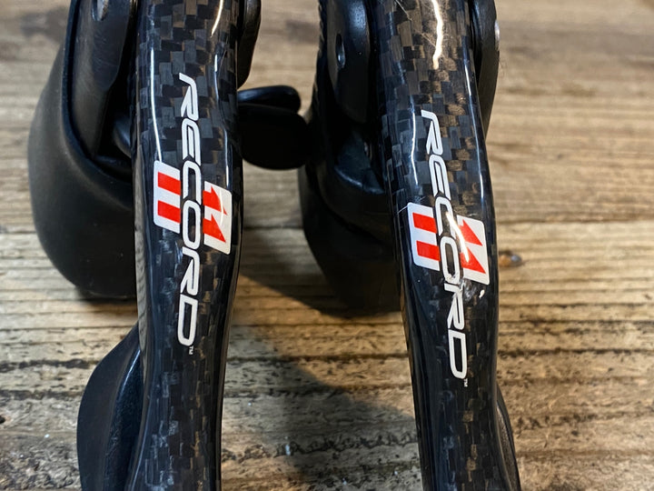 JO404 カンパニョーロ campagnolo RECORD エルゴレバー  2x11S バンド社外品