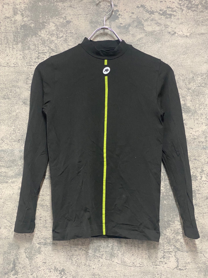 JZ569 アソス ASSOS Skin Layer CLIMA 2/3 ベースレイヤー 黒 XS/S
