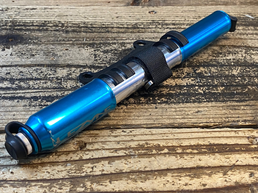 JF909 レザイン LEZYNE PRESSURE DRIVE 携帯空気入れ 青