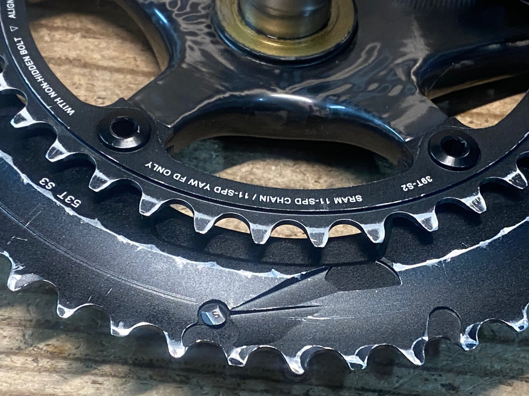 JL076 スラム SRAM RED 22 クランクセット 170mm 53/39T BCD110 GXP