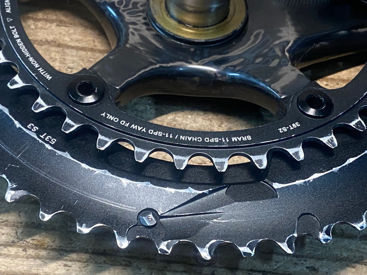 JL076 スラム SRAM RED 22 クランクセット 170mm 53/39T BCD110 GXP