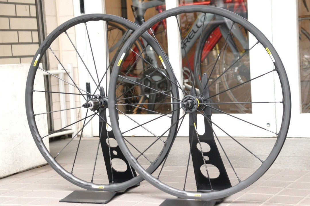 マヴィック MAVIC キシリウム プロ エグザリット KSYRIUM PRO EXALITH SL アルミ クリンチャー ホイールセット シマノ11S/12S 15C 【横浜店】