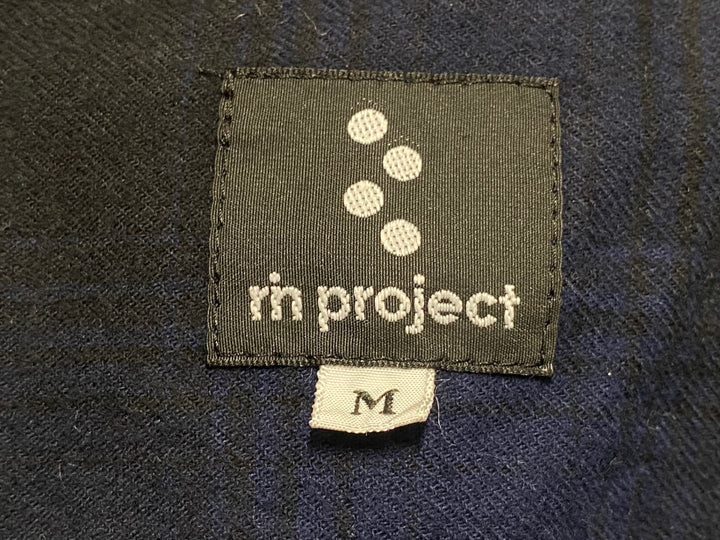 KE228 リンプロジェクト rin project 長袖 シャツ 濃紺 M