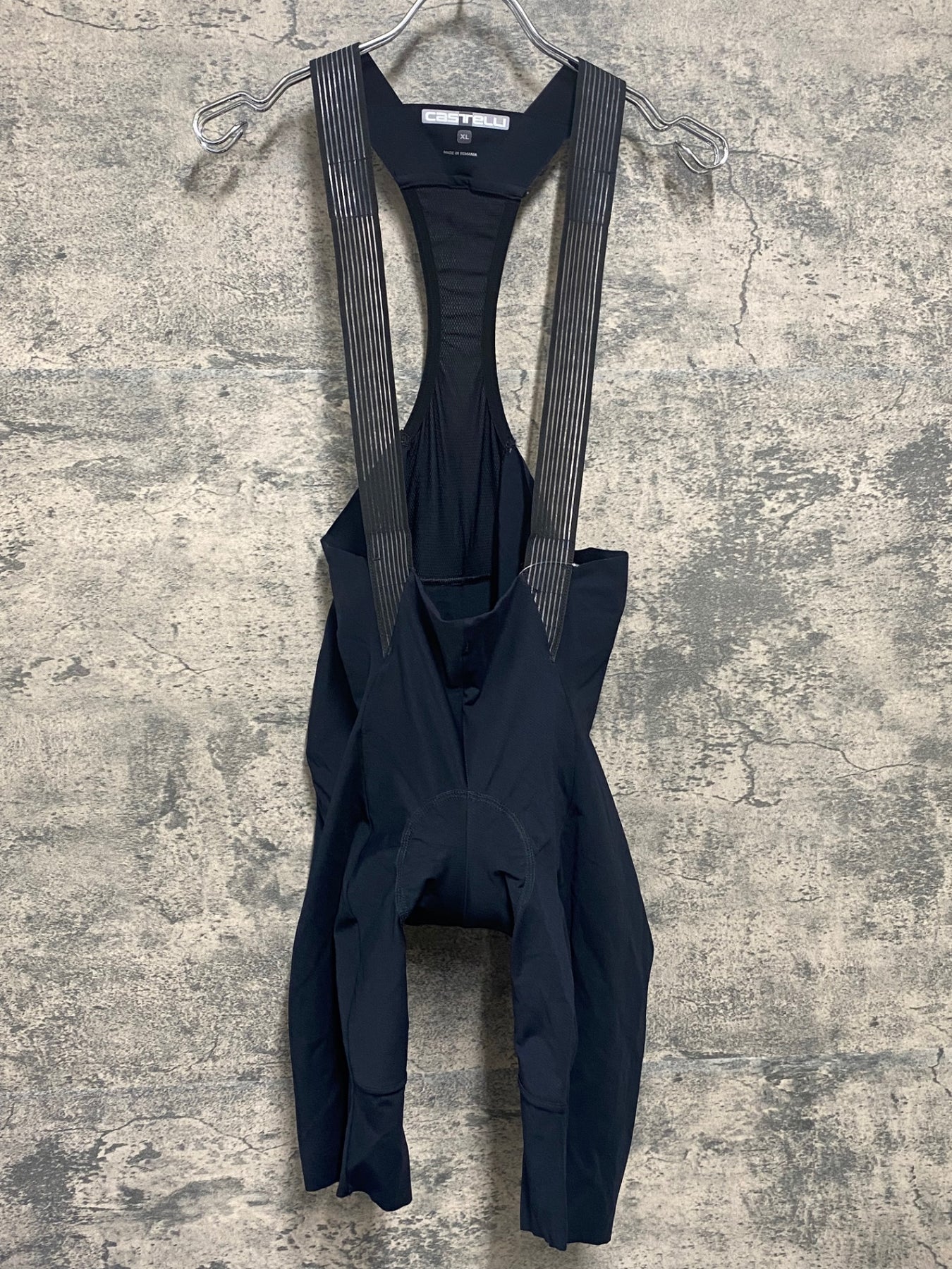 JH099 カステリ CASTELLI ROSSO CORSA Alpha LOS ビブタイツ 黒 XL