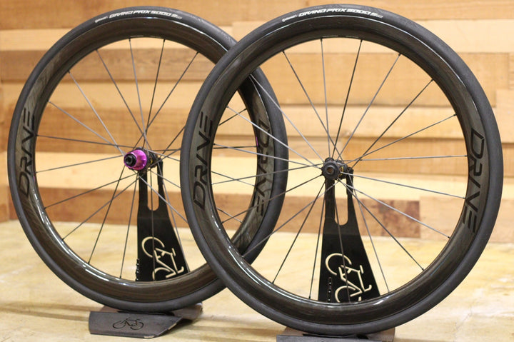 エリートホイールズ ELITE WHEELS ドライブ DRIVE 40D カーボン チューブレスレディ ディスク ホイールセット シマノ12/11S 【立川店】