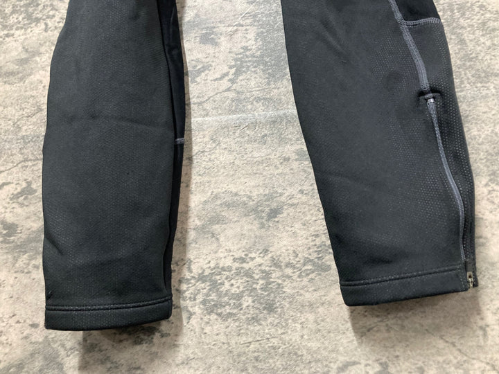 KG550 パールイズミ PEARL iZUMi レーサータイツ 黒 XL 裏起毛 WIND BREAK ほつれ大