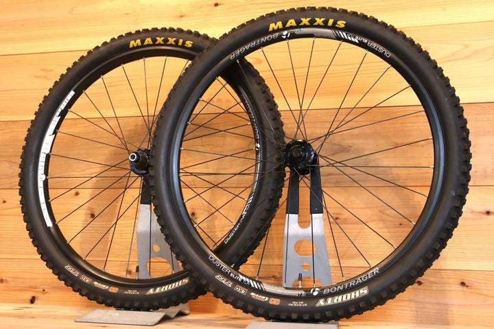 ボントレガー BONTRAGER ダスター エリート DUSTER ELITE アルミ チューブレス ホイールセット シマノMTB11Sフリー 27.5インチ 15×100/12×142スルー対応 【千葉店】