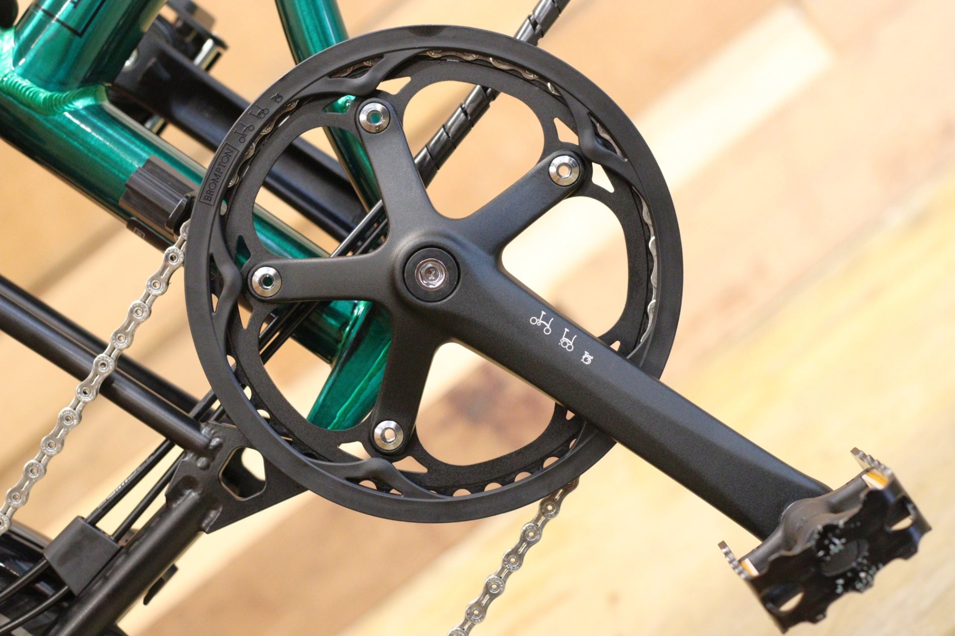 ブロンプトン BROMPTON P LINE URBAN MID M4L エメラルド ラッカー