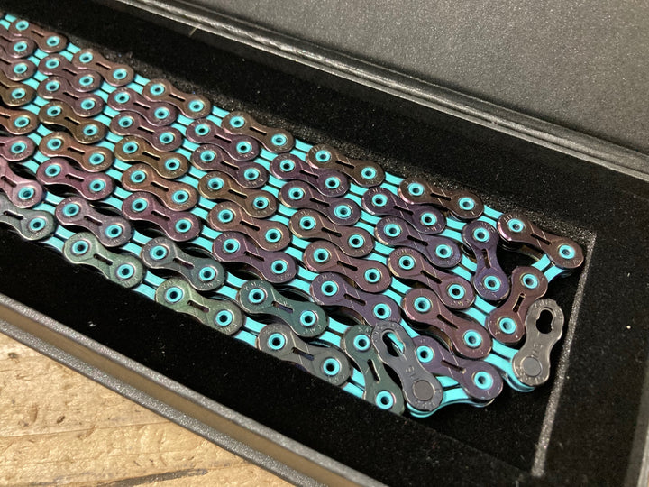 KI515 KMC X11SL DLC チェーン 11S用 グリーン 116L
