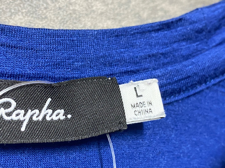 KI172 ラファ Rapha CLASSIC T 半袖 Tシャツ 青 M