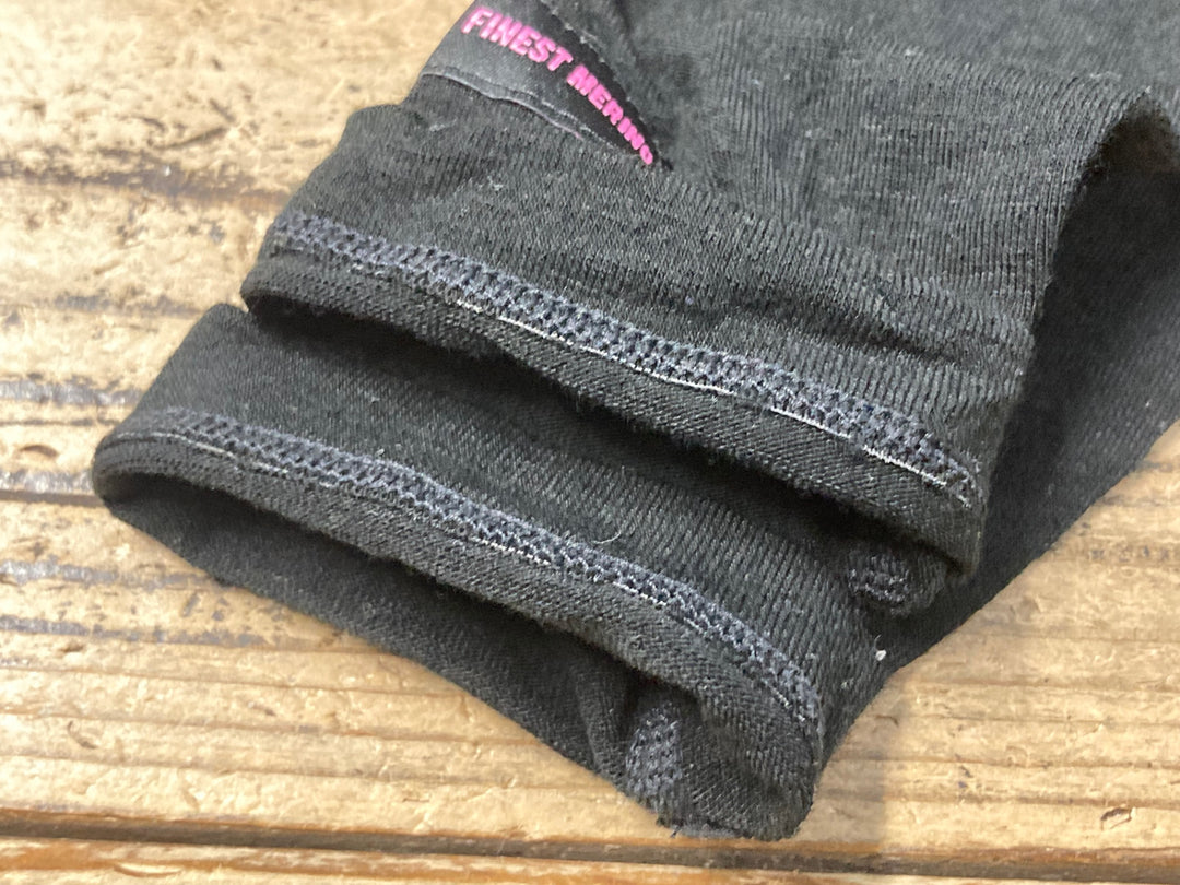 KC696 ラファ Rapha MERINO ARM WARMERS アームウォーマー 黒 M