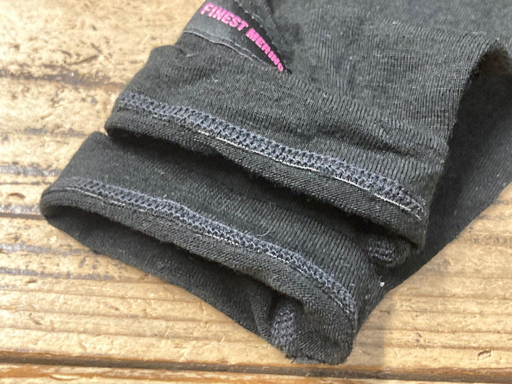 KC696 ラファ Rapha MERINO ARM WARMERS アームウォーマー 黒 M