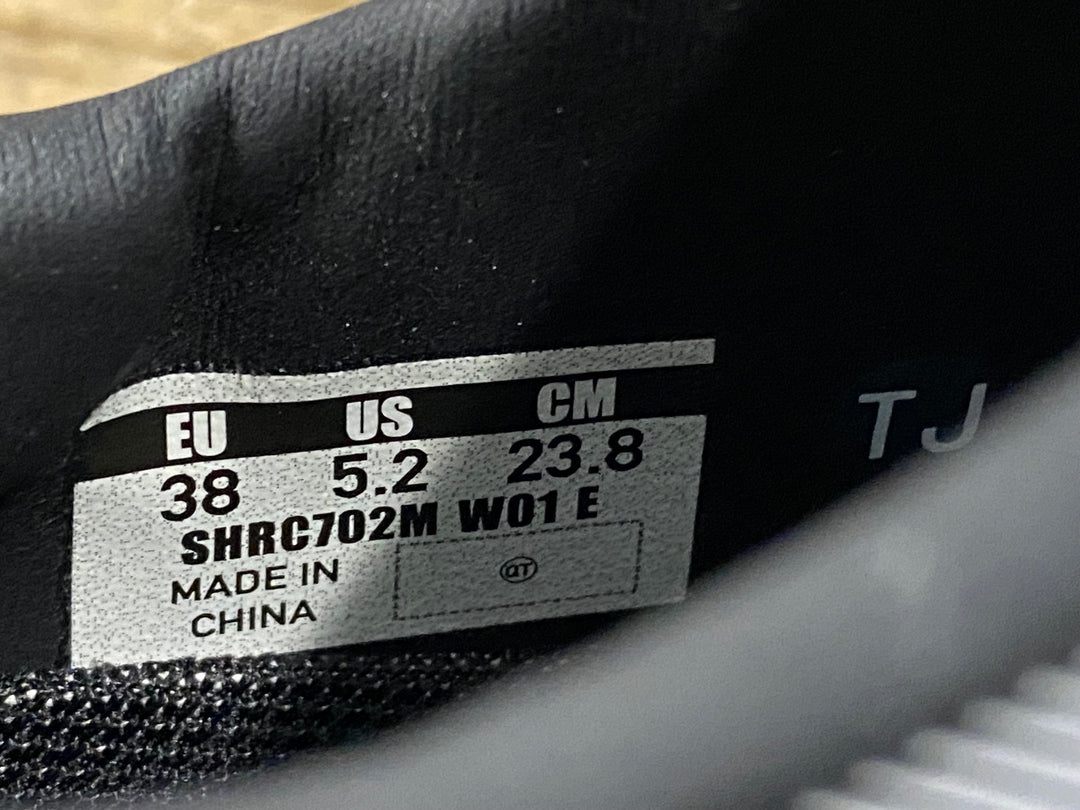KJ725 シマノ SHIMANO RC7 SHRC702M W01E ビンディングシューズ 3穴 BOA 白 EU38