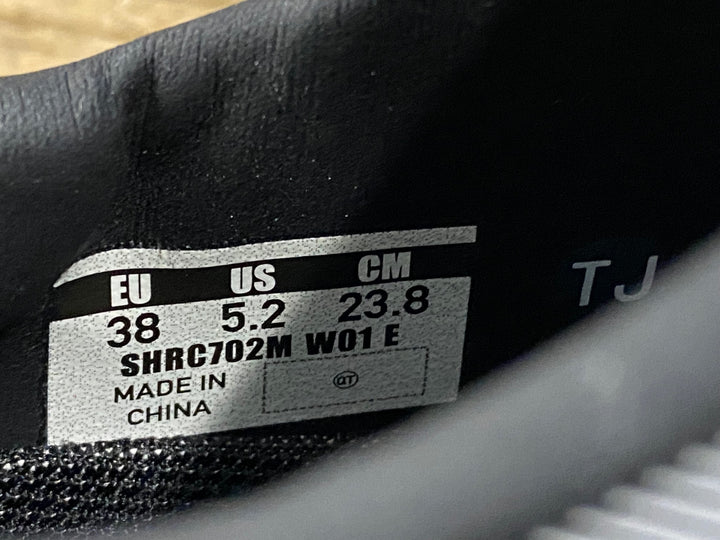 KJ725 シマノ SHIMANO RC7 SHRC702M W01E ビンディングシューズ 3穴 BOA 白 EU38