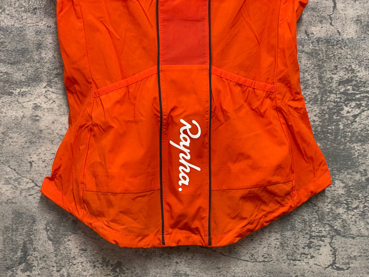 KE551 ラファ Rapha CLASSIC ジレ サイクルベスト オレンジ レディース M