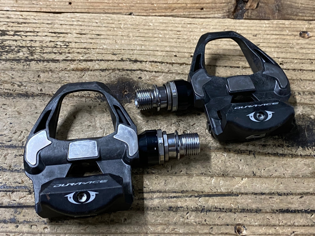 KH159 シマノ SHIMANO デュラエース DURA-ACE PD-R9100 ビンディングペダル SPD-SL ＋4mm