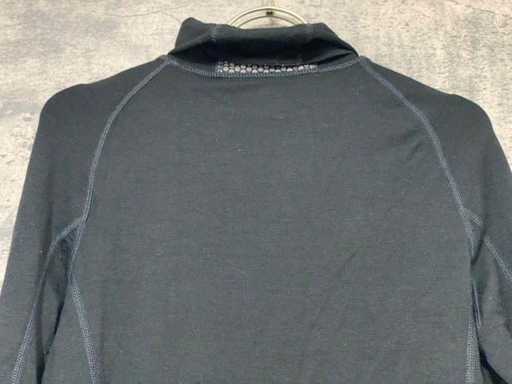 JY111 ラファ Rapha DEEP WINTER WIND BLOCK BASE LAYER 長袖 ベースレイヤー インナー 黒 S
